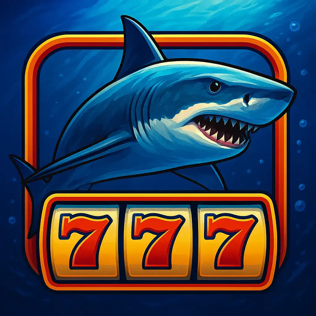Razor Shark slot game artwork with Highland casino styling